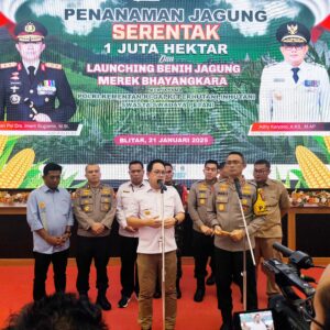 *Kementan RI Apresiasi Polda Jatim atas Inovasi Polres Blitar Ciptakan Benih Jagung Bhayangkara*