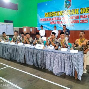Pemerintah Desa Pulolor ,Jombang Selenggarakan Musdes Pemilihan Kepala Desa Antar Waktu (KDAW).