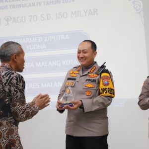*Raih Peringkat II Kinerja Satker Terbaik, Polresta Malang Kota Komitmen Tingkatkan Transparansi dan Pelayanan Publik*