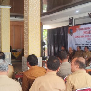 Musrenbang di Kecamatan Ngoro, Pj. Bupati Jombang Sampaikan Program Prioritas.
