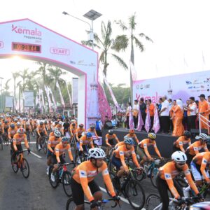 Hari Kedua Tour of Kemala 2025 Meriah, 1.794 Peserta Ramaikan Lintasan di Yogyakarta