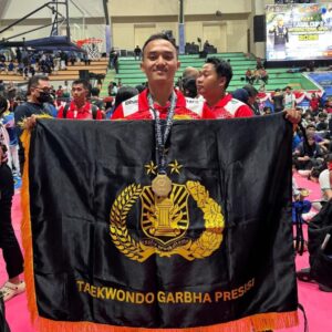 *Anggota Polres Probolinggo Kota Raih Juara Satu Kasal Cup International Open Taekwondo Championship 2025*