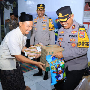 *Safari Ramadhan, Polres Ngawi Beri Bantuan ke Panti Asuhan Al Munawaroh*