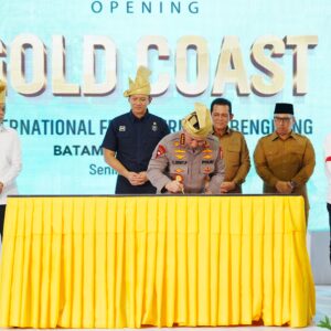Hadiri Peresmian Pelabuhan Gold Coast Bengkong, Kapolri Tekankan Pentingnya Kolaborasi Lembaga Cegah TPPO-PMI Ilegal