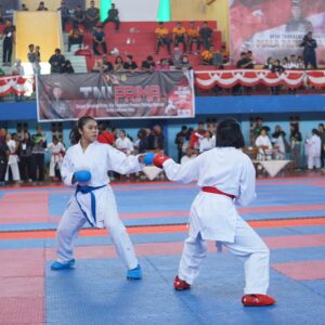 *Polwan Polresta Sidoarjo Bripda Gaby, Ukir Prestasi di Piala Panglima Divisi Infanteri 2 Kostrad*