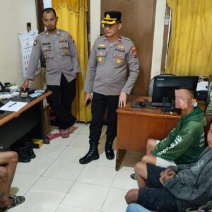 *Operasi Pekat II Semeru, Polisi Amankan Tujuh Jukir Liar di Wonocolo*
