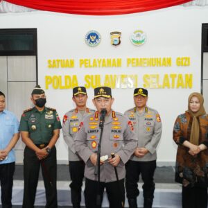 Kapolri Tinjau SPPG Polda Sulsel, Pastikan Kesiapan Dukung Program MBG