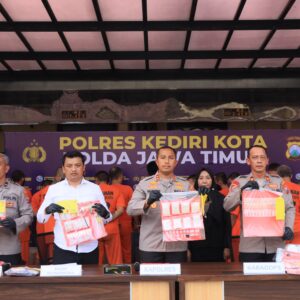 *Berantas Narkoba Polres Kediri Kota Berhasil Amankan Puluhan Tersangka*