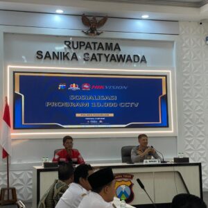 Program 10.000 CCTV Berkelanjutan, Polres Pasuruan Kota Gandeng Prinsipal Tiongkok dan Latih Pemuda Desa*