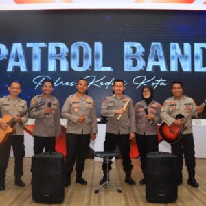 Polres Kediri Kota Bentuk Patrol Band, Cara Humanis Sampaikan Pesan Kamtibmas*