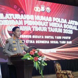*Polda Jatim Gandeng Pegiat Media Sosial Bangun Budaya Digital Positif*