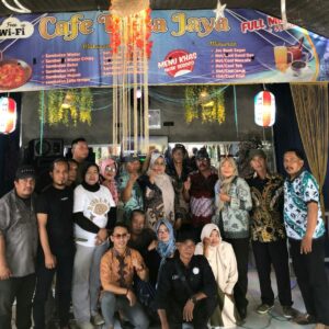 Jurnalis Jombang Bersatu (JJB) Gelar Silaturahim Sesama Insan Pers Jombang Di Cafe Bima Jaya.