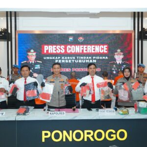 *Polres Ponorogo Ungkap Kasus Kekerasan Seksual Terhadap Anak Dibawah Umur, Tersangka Diamankan*