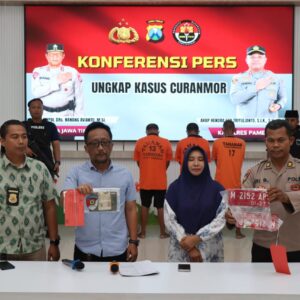 *Polisi Berhasil Ungkap Kasus Curanmor di Pamekasan 5 Tersangka Diamankan*