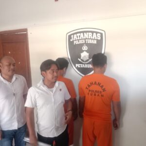 Polisi Berhasil Amankan Komplotan Pencuri Mesin Traktor Warga Tani di Tuban Lega*