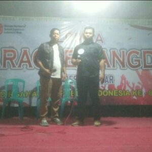 Tambar Bergoyang Dengan Lomba Karaoke Dalam Rangka Peringatan HUT Kemerdekaan RI ke-80.