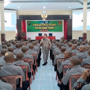 *Mencetak Polisi Humanis Bermental Sehat, 247 Siswa Diktukba Polri SPN Polda Jatim Terima Pembekalan Psikologi