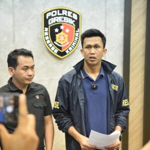 *Polisi Amankan Tersangka Pencabulan Anak Dibawah Umur di Gresik*