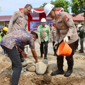 *Tingkatkan Layanan Publik Polres Probolinggo Bangun Gedung Satreskrim*