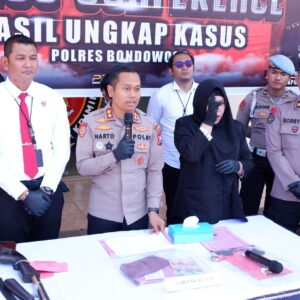 Polres Bondowoso berhasil Ungkap Tiga Kasus Kriminal Menonjol, Dua di Antaranya Libatkan Remaja Dibawah Umur*