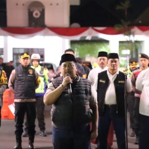 Bupati Warsubi dan Kapolres Jombang Pimpin Patroli Harkamtibmas, Pastikan Keamanan Warga