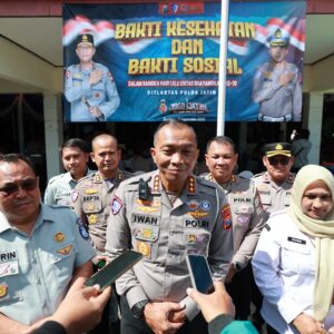 *Sambut Hari Lalu Lintas Bhayangkara ke 70, Ditlantas Polda Jatim Gelar Baksos dan Bakkes*