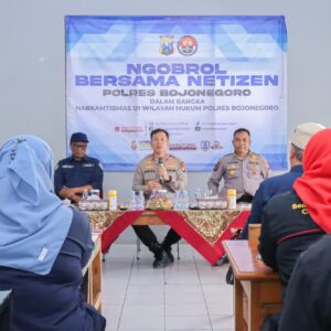 *Literasi Digital Polres Bojonegoro Gandeng Warganet Jaga Kamtibmas*