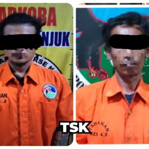 Polres Nganjuk Berhasil Ungkap Kasus Narkoba Dua Tersangka Pengedar Sabu Diamankan*