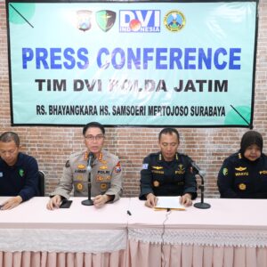 *Tim DVI Polda Jatim Kembali Identifikasi 8 Jenazah Korban Robohnya Ponpes Al-Khoziny Sidoarjo*
