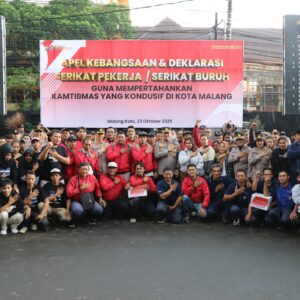 Polresta Malang Kota Perkuat Sinergi Bersama Serikat Buruh Wujudkan Kondusifitas Kamtibmas*