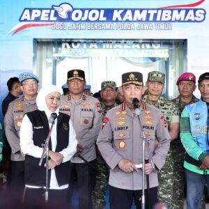 *Kapolri Apresiasi Sinergi Polda Jatim dan Komunitas Ojol dalam Apel Kamtibmas “Jogo Jatim”*