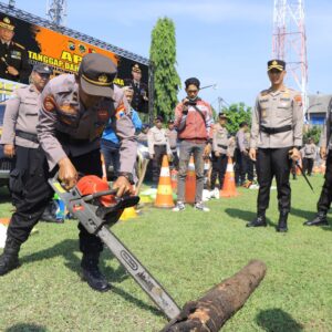 *Jogo Jatim : Polres Madiun Siapkan Personel Tangguh Bencana Hadapi Ancaman Hidrometeorologi*