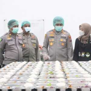*Kapolresta Sidoarjo Cek SPPG, Pastikan MBG Sesuai Standar Gizi*