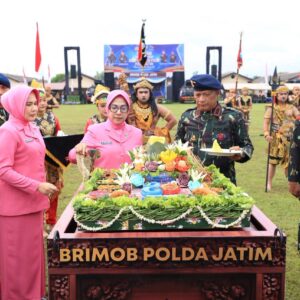 HUT ke-80 Korps Brimob Polri Kapolda Jatim Tegaskan Profesionalisme dan Humanisme*