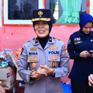 *Tim Trauma Healing Ops Aman Nusa II Tinjau Posko Pengungsian di Kota Padang*