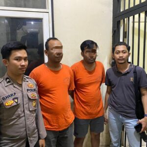 *Polres Gresik Tetapkan 2 Tersangka Kasus Penyebaran Data Pribadi Lewat Aplikasi Go Matel R4*