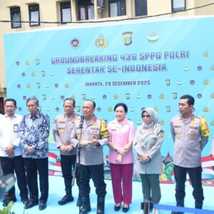 *Wakapolri Pimpin Groundbreaking 436 SPPG Serentak, Dukung Program Makan Bergizi Gratis*