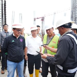 *Wakapolri Tinjau Pembangunan SMA Kemala Taruna Bhayangkara, Progres Capai 43 Persen*