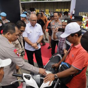 *Polrestabes Surabaya Siap Kembalikan 1.050 Unit Hasil Ungkap Curanmor kepada Pemiliknya*