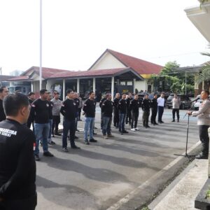 *Pimpin Apel Khusus, Kapolres Kediri Tegaskan Komitmen Berantas Narkoba*