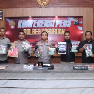 *Polres Pasuruan Ungkap 25 Kasus Narkotika Sepanjang Januari 2026*