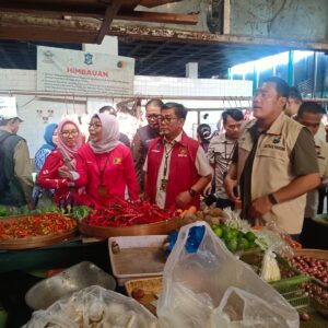 *Jelang Ramadhan Satgas Pangan Polda Jatim Sidak Sejumlah Pasar di Surabaya*