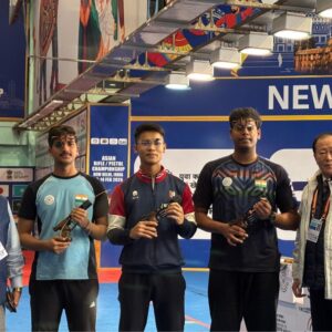 Prestasi Gemilang Anggota  Polri: Briptu Muhamad Fawwaz Aditia Farrel Raih Medali Emas dan Pecahkan Rekor Dunia di Ajang Asian Rifle/Pistol Chqmpion 2026 India