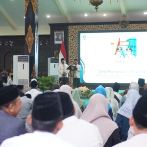 Doa Bersama Dan Tasyakuran 1 Tahun Kepemimpinan Bupati Dan Wakil Bupati Jombang Berlangsung Khidmat Di Pendopo.