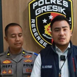 *Kurang dari 24 Jam, Polres Gresik Amankan Tersangka Penganiayaan Saat Patrol Sahur*