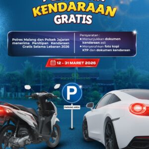 *Mudik Lebaran 2026, Polres Malang Buka Layanan Titip Kendaraan Gratis*