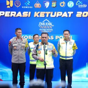 *Arus Mudik Baru 25 Persen Tinggalkan Jakarta, Kakorlantas Tegaskan Keselamatan Prioritas Operasi Ketupat 2026*