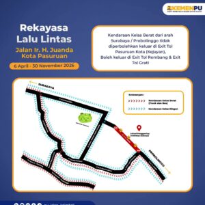 *Polres Pasuruan Kota Siapkan Jalur Alternatif Dampak Pembongkaran Jembatan Bok Wedi*