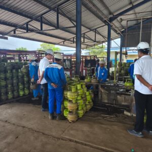 *Polres Jombang Cek Ketersediaan LPG 3 Kg di SPBE Pastikan Distribusi Lancar*