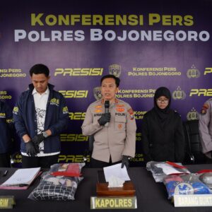 *Polres Bojonegoro Ungkap Dua Kasus Curanmor, Dua Tersangka Diamankan*